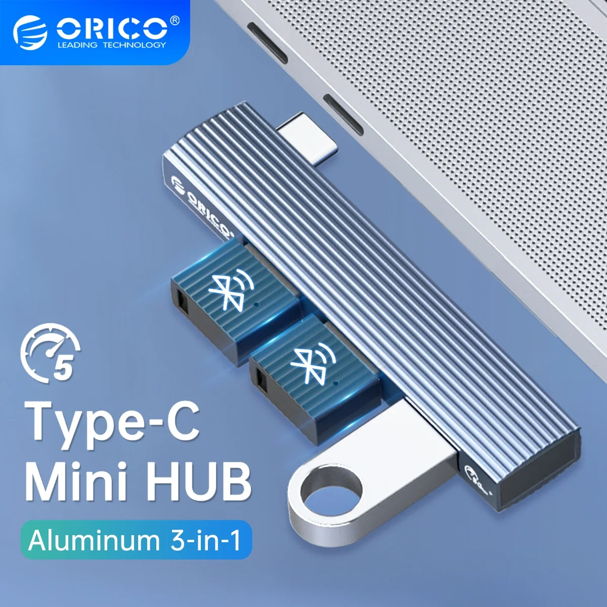 محول usb c من ORICO إلى وصلة usb 3.0 فاصل 3 منافذ محور محطة الإرساء محول otg ملحقات الكمبيوتر محور USB