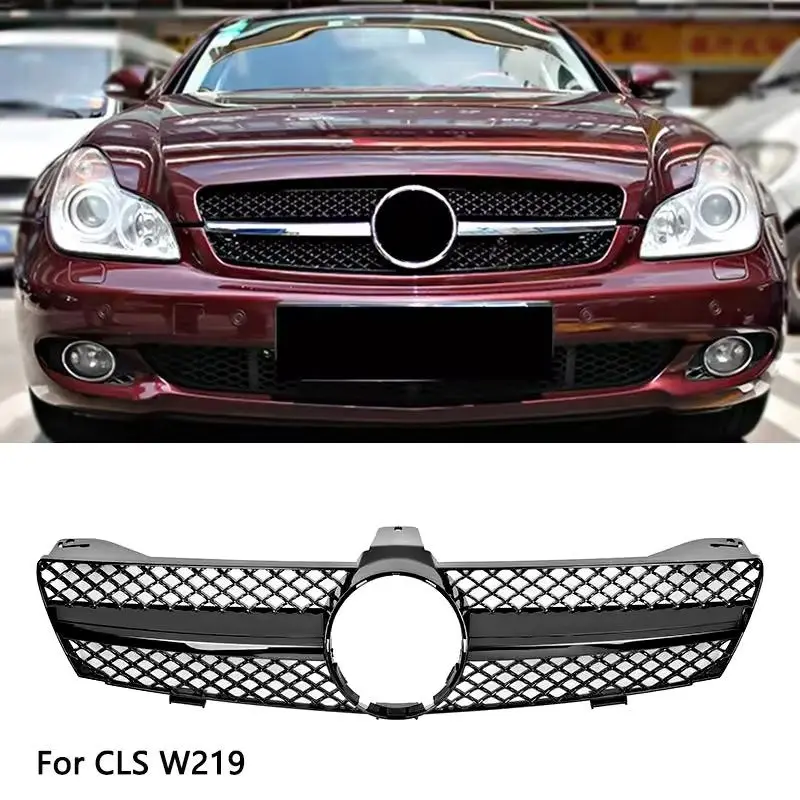 

Front Grill Bumper Engine Cooling Radiator Grille Accessory For Mercedes Benz CLS Class W219 2008-2011 Year