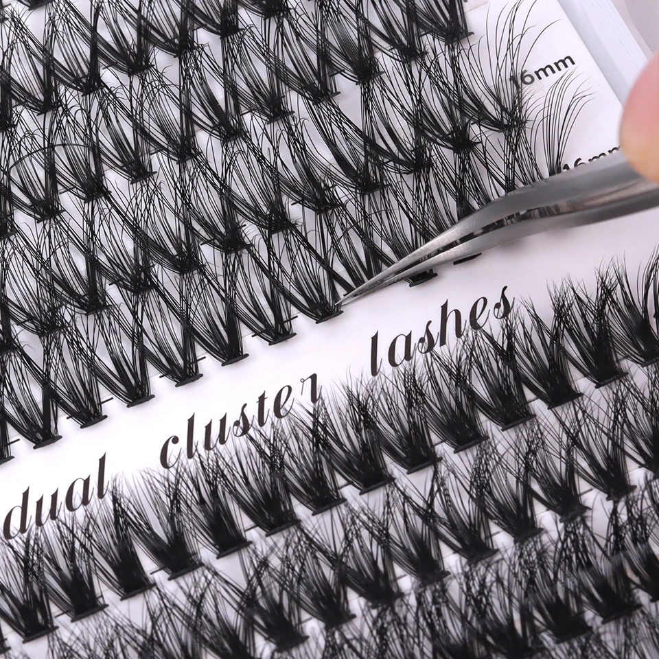 Eyelashes 240 Pcs Clusters Lash Bond and Seal Makeup tools DIY Lashes Extension kit for gluing Lashes Gluing Glue Accessories