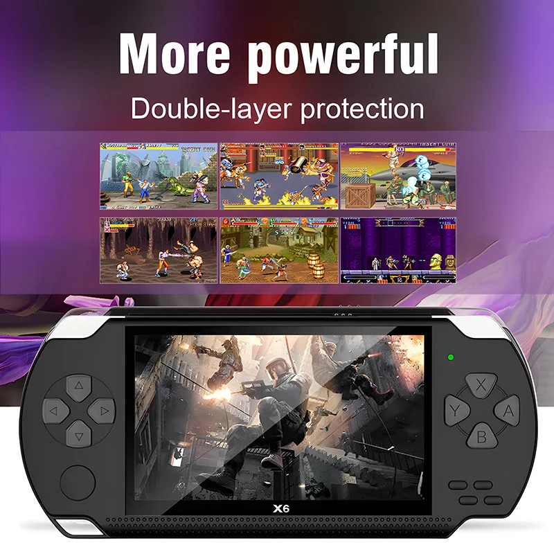 وحدة تحكم ألعاب مجددة مع بطاقة ذاكرة ، محمولة باليد ، سوداء ، 16 جيجابايت ، 32 جيجابايت ، 64 جيجابايت ، GB #6