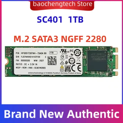 SSD M.2 SATA 256GB 512GB 1TB SC401 Internal Hard Drive