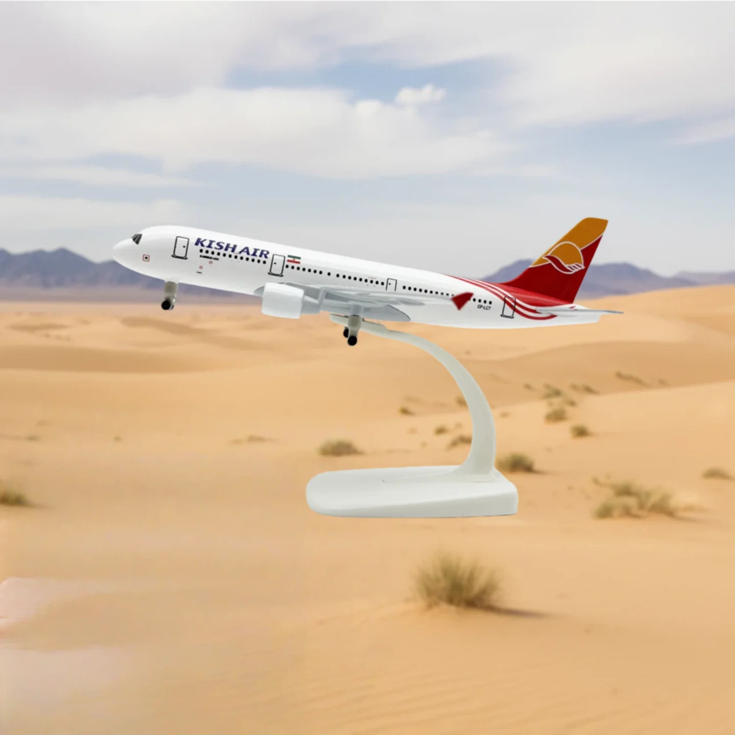 

Display 20cm Aircraft Model A321 Iran Airways Alloy Plane Model Airplane Gift for Collection Model Decoration And Accessories
