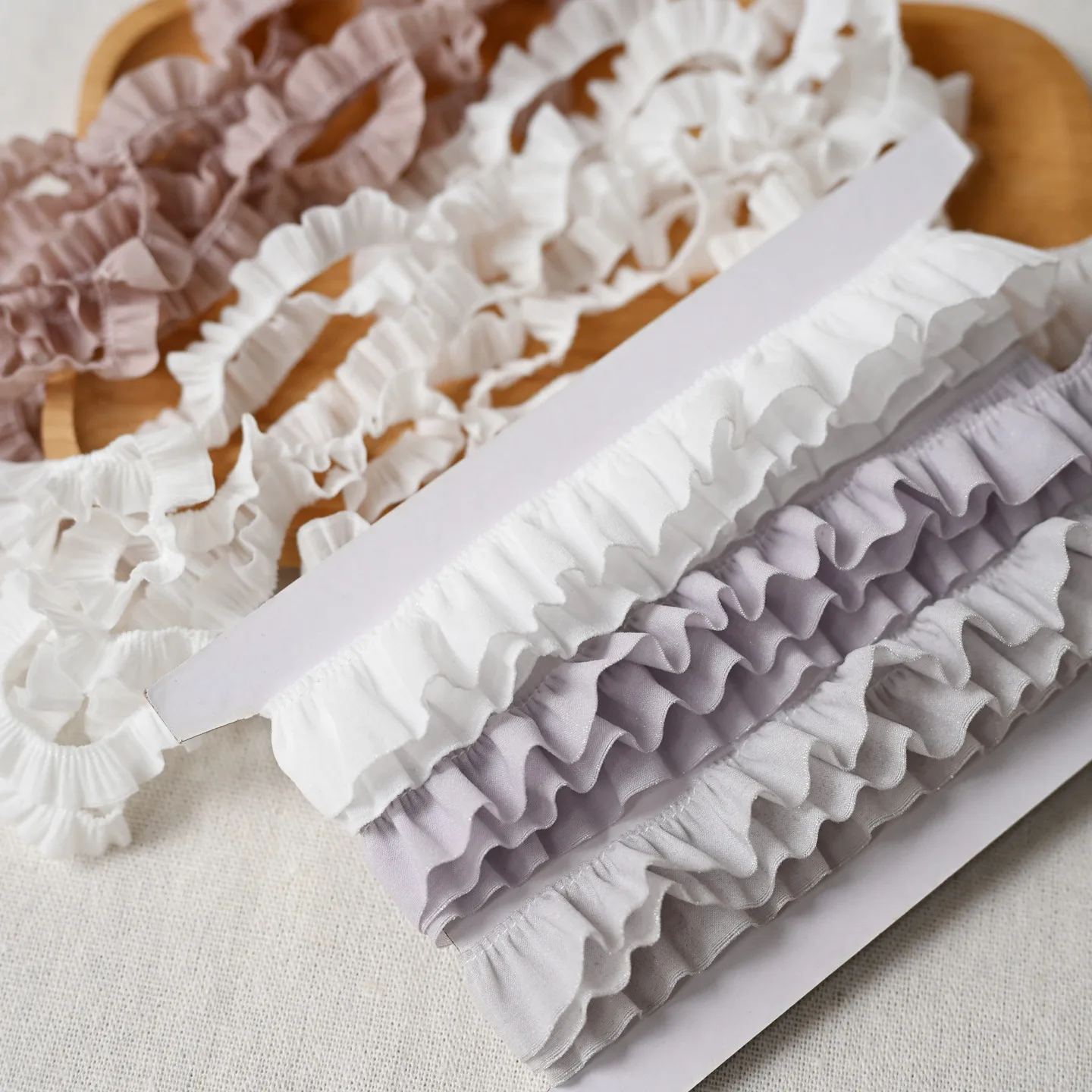 3 Meters Accessories, lace Trim DIY handmade decoration, lotus leaf edge, multi-color DIY handmade accessories