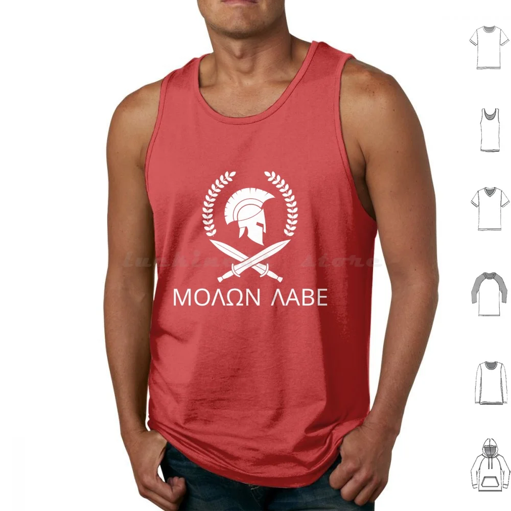 Molon Labe Classic 1 Μολων Λαβε Tank Tops Print Cotton Molon Labe Molon Labe Come And Take Them Come And Take It Usa