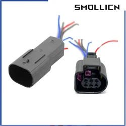 6 Pin Auto Waterproof Plug Male Female (1.5) LSU 4.9 Wide Band Oxygen Sensor Connector