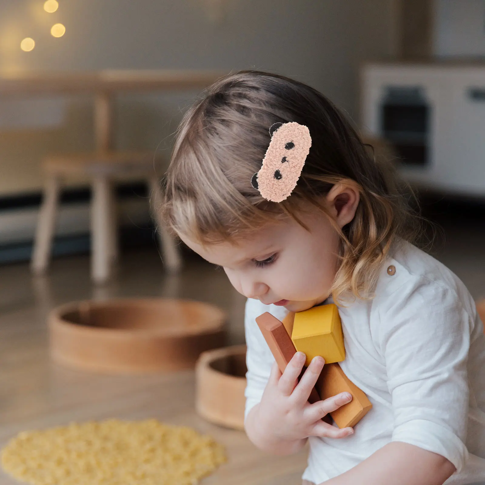 4 szt. spinek do włosów z motywem zwierzęcym, niedźwiedź, panda, stylowe akcesoria do włosów dla kobiet i nastolatek, uniwersalne spinki zwierzęce.