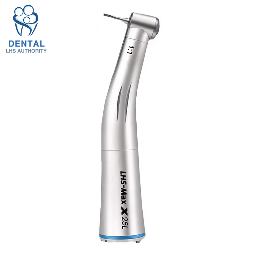 

X25L Dental Contra Angle Handpiece 1:1 Direct Drive Low Speed Fiber Optic Handpiece E-Type Electric Micromotor