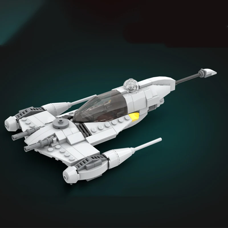 

196pcs MOC Mandalorian Starfighter Star Battle Model Building Blocks Christmas Gifts Construction Toy Brick Kids Education DIY