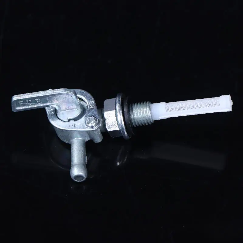 

1Pc Generator Gas Engine Tank Switch M10 Fit 1/4" Hose Tap ON/OFF Universal Fuel Shut Off Valve Tap Replacement‘