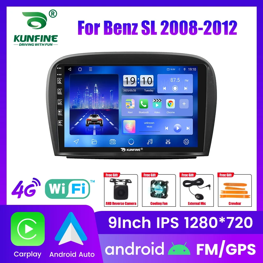 Android Car Radio For Benz SL 2008-2012 Car Stereo 2Din Octa Core GPS Navigation Player IPS Screen Carplay Android Auto