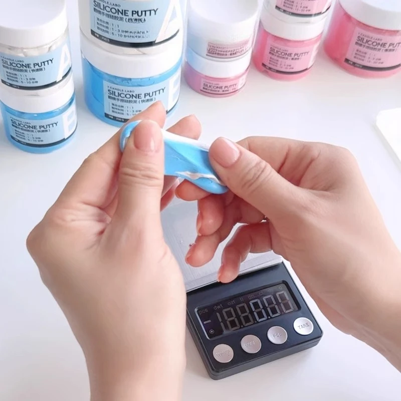Diy Handcrafted Mold Hand-molded Silicone Clay Including Scoop/Quick-drying 5-10 Minutes Form/1:1 Mold-making Quick-drying Clay