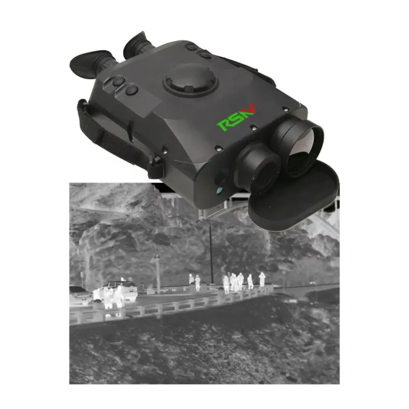 Long Distance Multifunctional Cooled MWIR Thermal Imaging Surveillance C640 Camera Binoculars