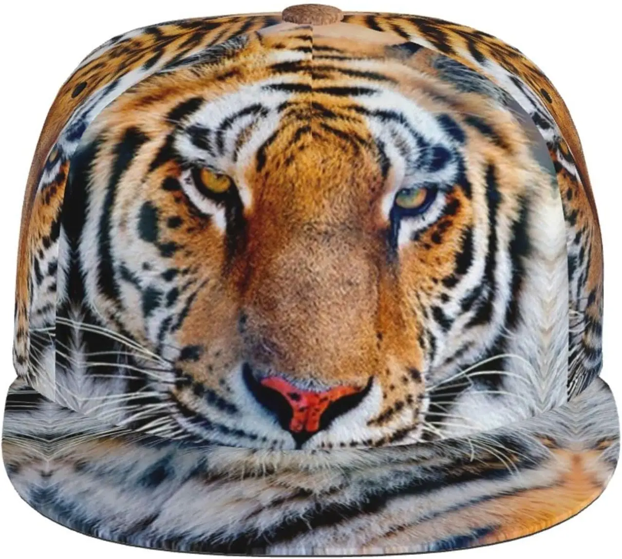 Tiger Cap Baseball Cap Adjustable Cap Men Hat Cool Trucker Hat for Travel Riding Picnic Outdoors