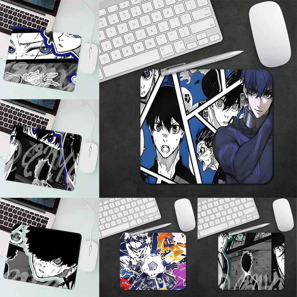 

Blue Lock Anime Gaming Mouse Pad XS Small Mousepad For PC Gamer Desktop Decoration Office Mouse Mat Deskmat Rug