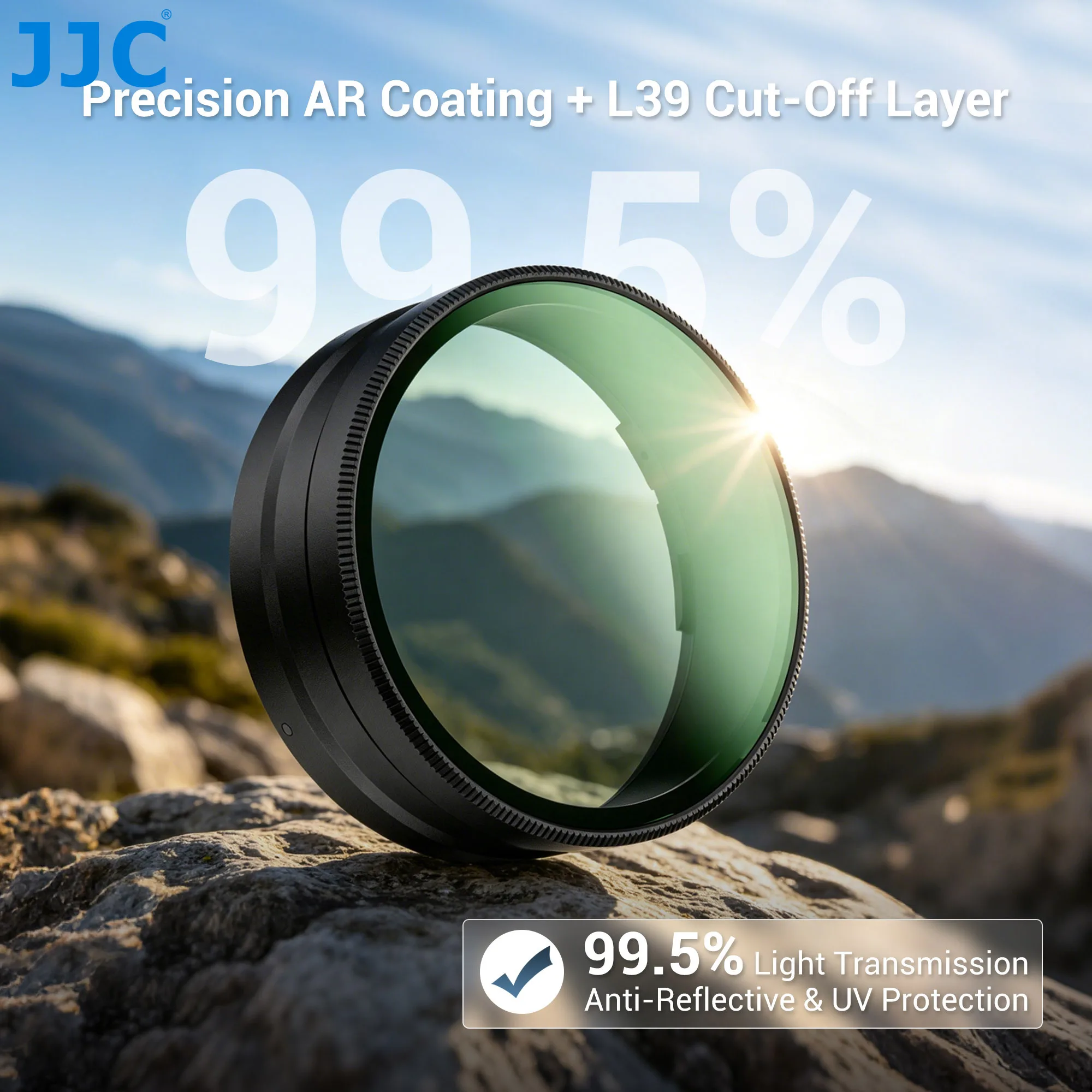 JJC UV-Objektivfilter für Ricoh GRIV GR4 GR IV HDF Monochrom Mehrfach Beschichteter HD L39 UV-Objektivfilter Antireflexions-Kamerazubehör – Detail 5