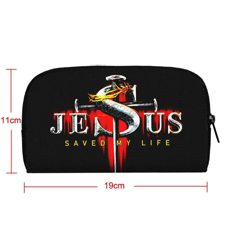 Jesus Save My Life Wallet Christianity God Believers Religious Credit Card Holder Storage Bag Religion Faith Money Bag Purse