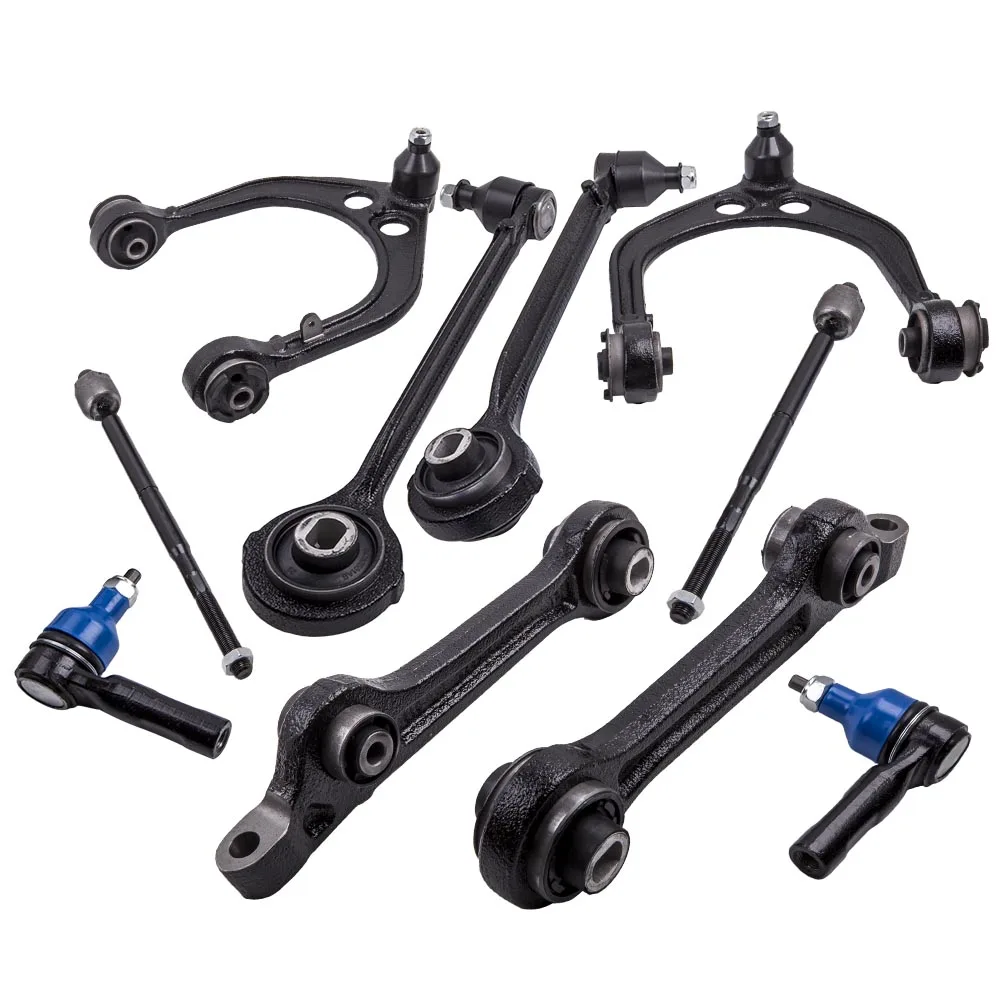 Front Upper & Lower Control Arms Suspension Set for Chrysler 300 C RWD 3.0 CRD 2011-2018 4782666AB