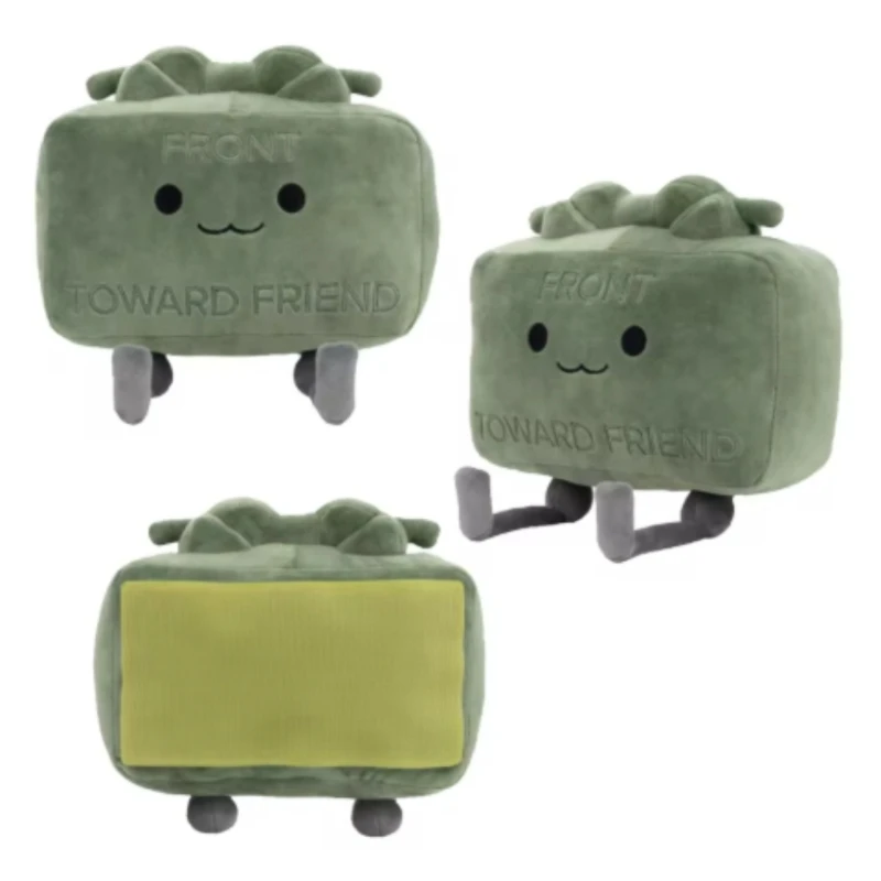 

Clay The Claymore плюшевая игрушка мультяшная милая кукла маленькая квадратная плюшевая кукла мягкая подушка украшения детские подарки на день рождения
