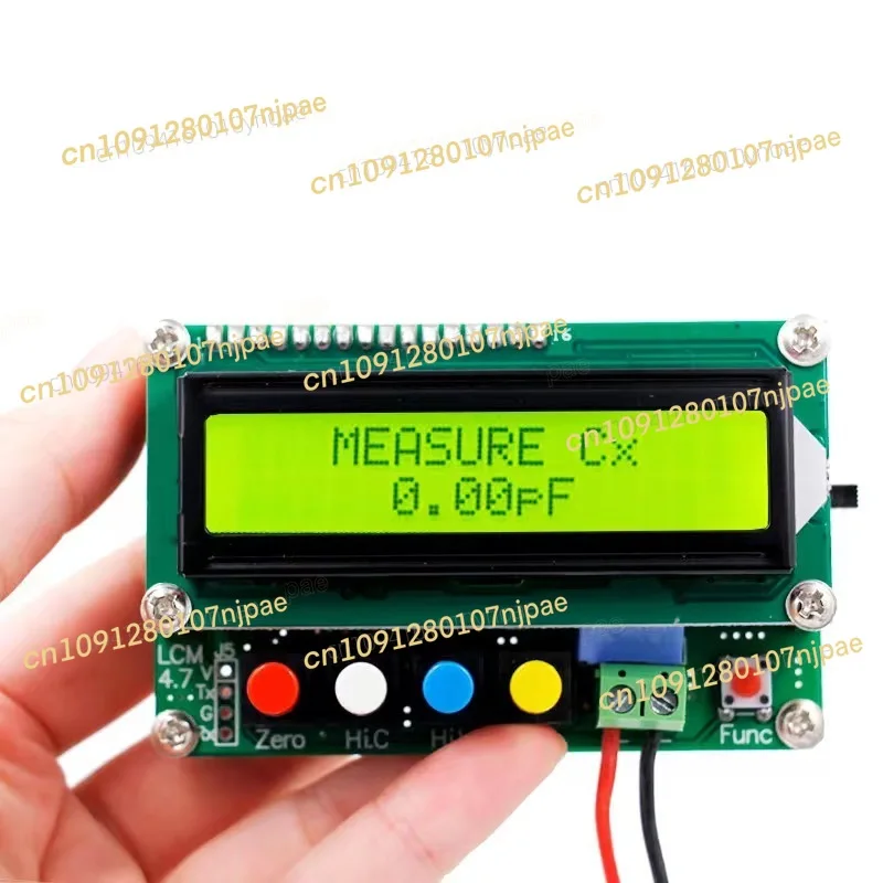 

JUNTEK LC-100A цифровой ЖК-измеритель индуктивности емкости LC метр 1pF-100mF 1uH-100H тестовый зажим онлайн калибровка потенциометра