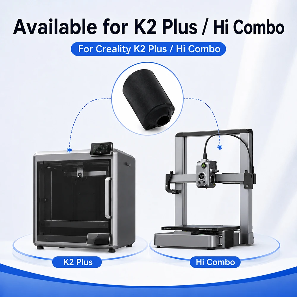 For Creality K2 Plus / Hi Combo Nozzle Silicone Sock Premium Silicone Socks  4 PCS For K2 Plus / Hi Combo 3D Printer Parts