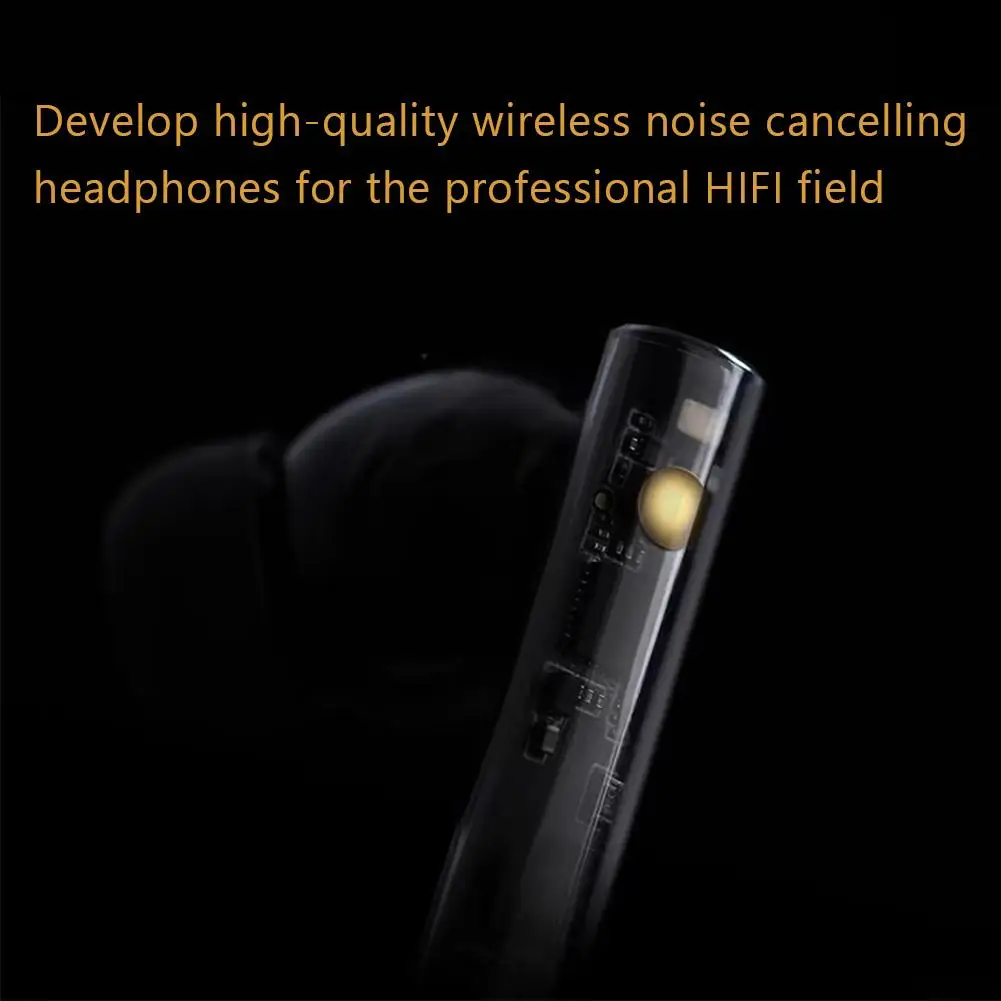 KZ Carol ANC Bluetooth Headphones Active Noise Cancelling TWS Earphones 6 Microphones AI HD Call BT5.3 HiFi In-Ear Earbuds