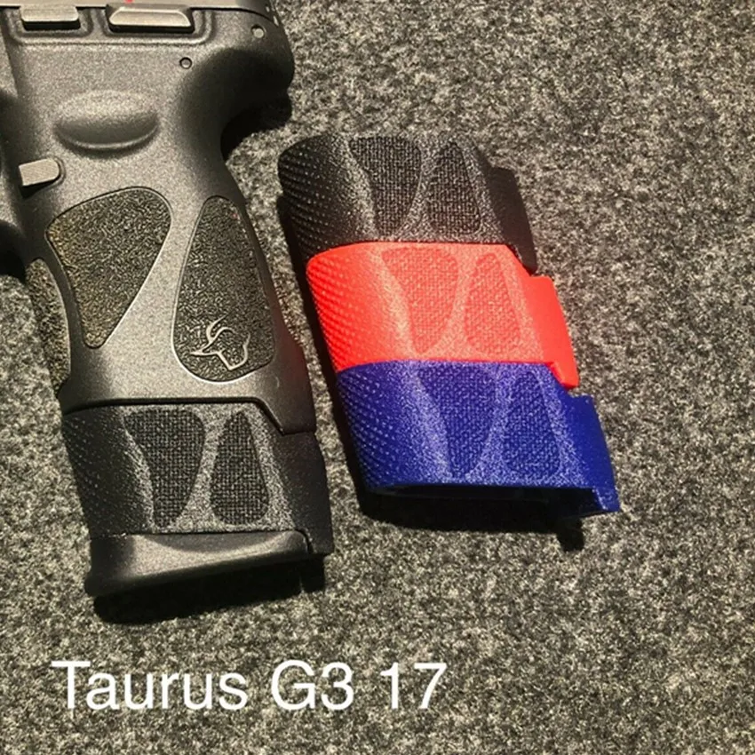 ABS 폴리머 매거진 슬리브 어댑터 그립, 토러스 G2C G3C PT111 G2 9mm 사용, 토러스 G3 15 17 라운드 매그 홀더 홀스터 익스텐션