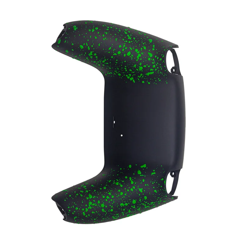 【¡compre-tarde-】2x-carcasa-trasera-inferior-carcasa-trasera-antideslizante-piezas-de-repuesto-para-mejoras-de-juegos-para-controlador-ps5-negro-y-verde