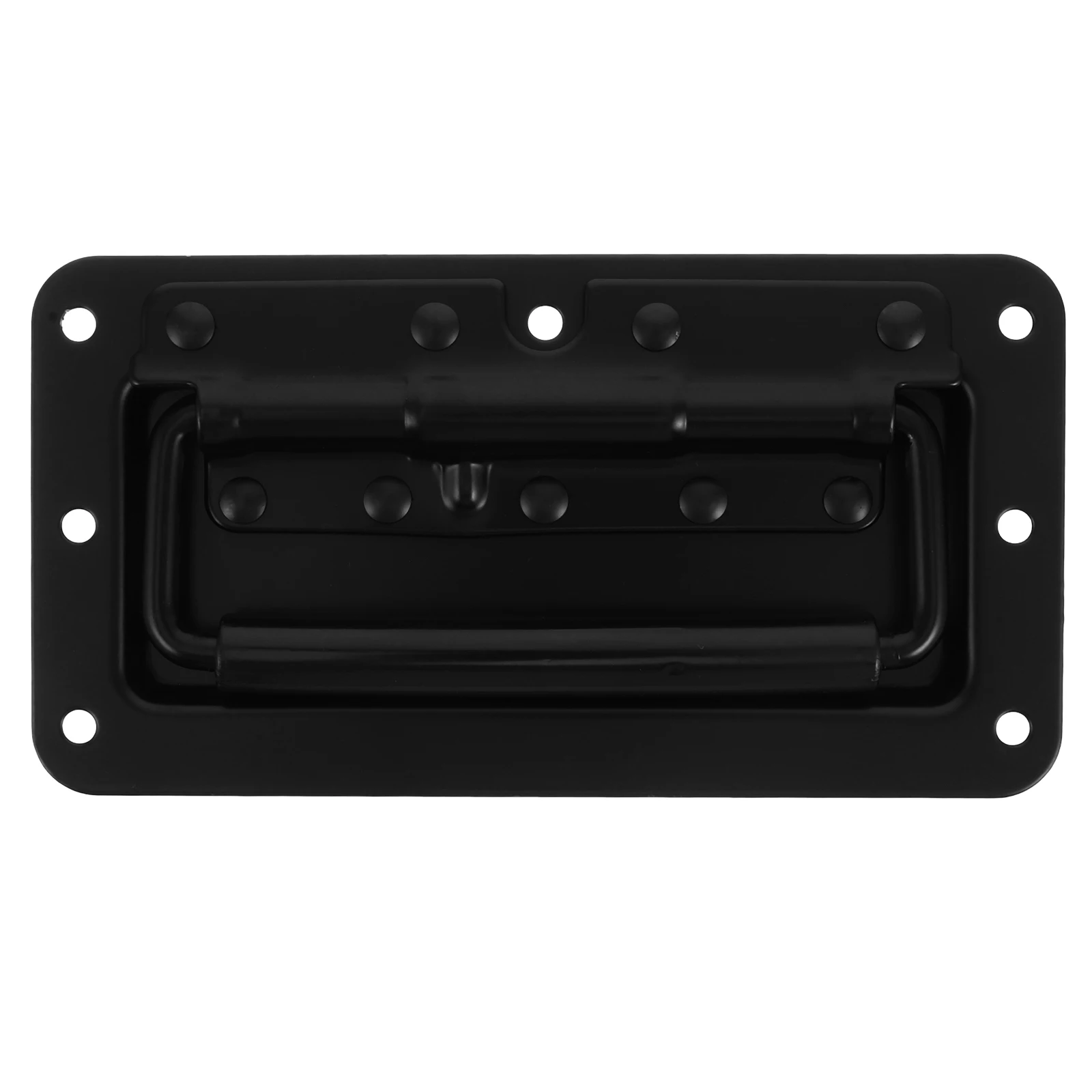 

Multifunctional Carry Handle Square Hatch Pull Cart Truck Drawer Toolbox Heavy Duty Chest Recessed Foldable Metal Grip