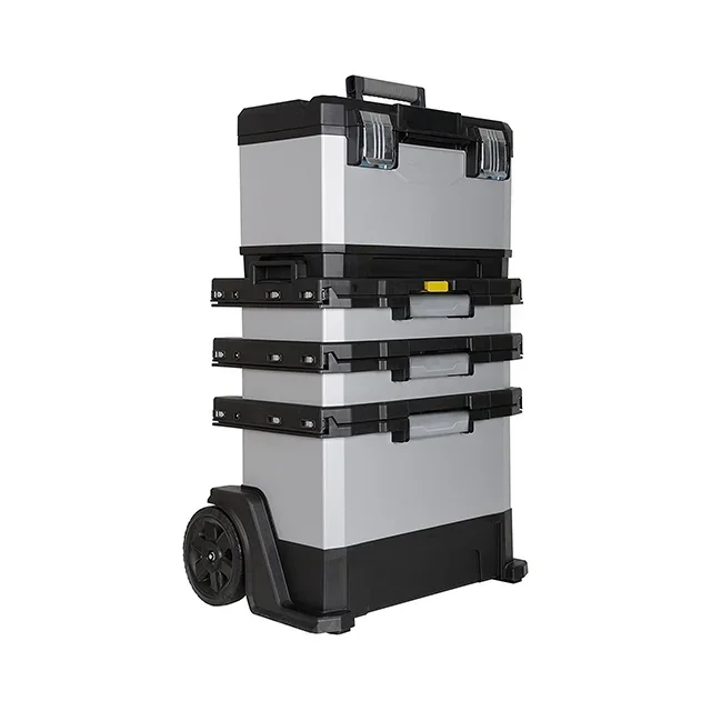 4Drawers Rolling Tool Cabinet Trolley With Workshop Tool Sets Box Automobile Maintenance And Repair Industry