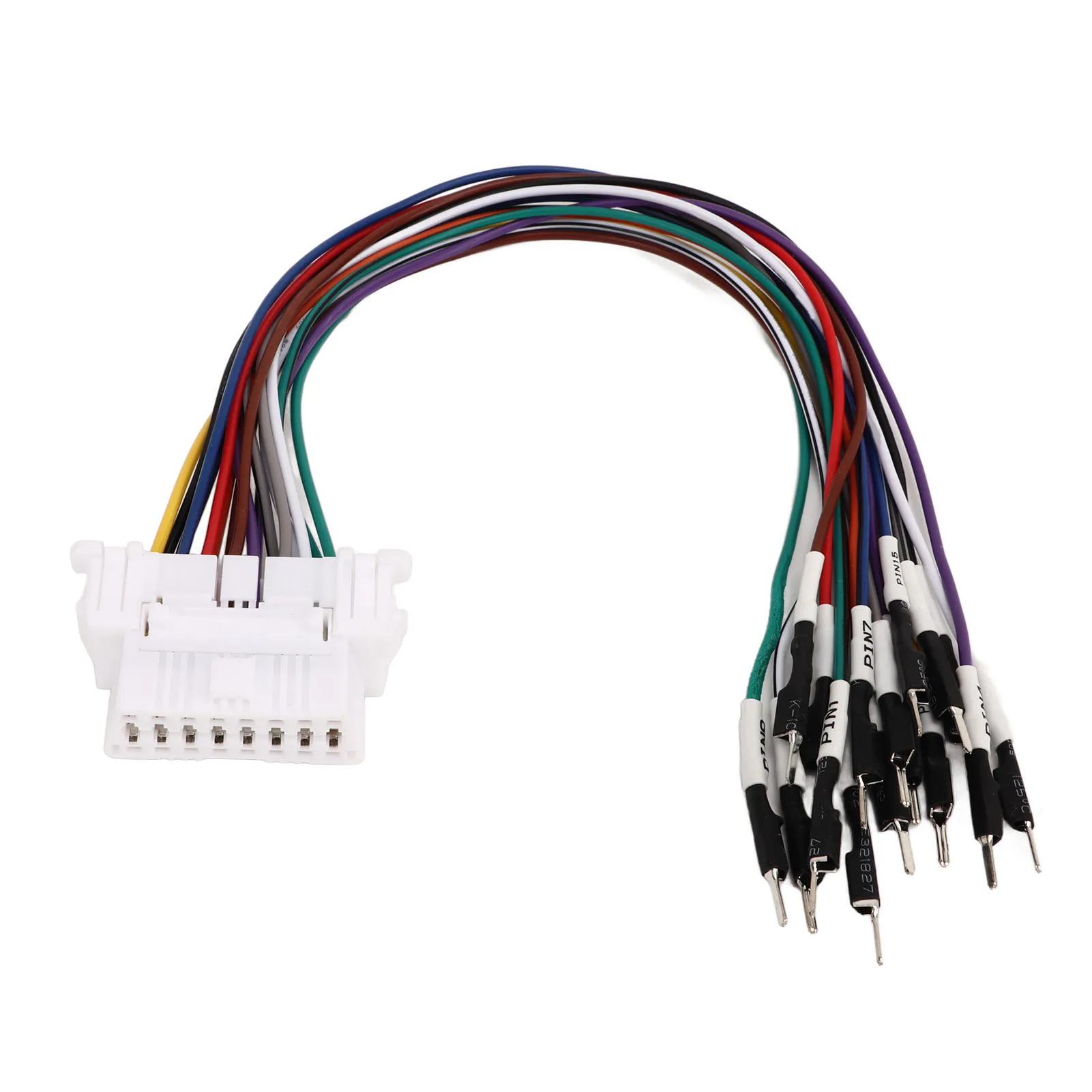 16 Pin OBD2 Connector Cable Welding Free Fault Detection Code Removal Diagnostic Jumper Adapter Cable OBDII Diagnostic Cable