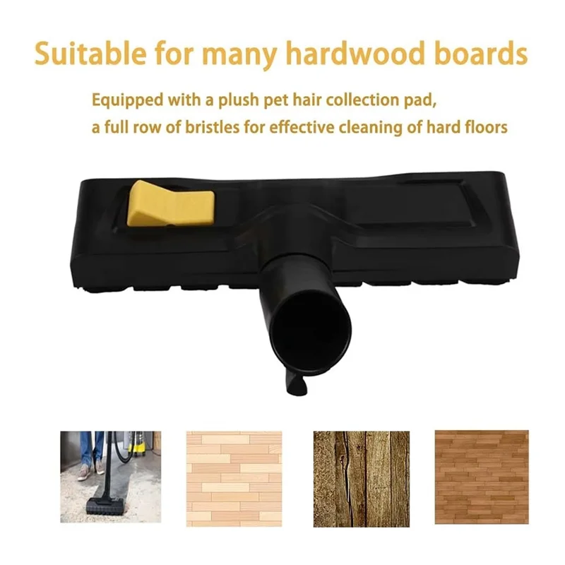 【Berserk】 pour Karcher WD4 WD5 WD6, sac en tissu pour brosse de sol, buse humide/sec commutable, fixation de tête de brosse pour sol