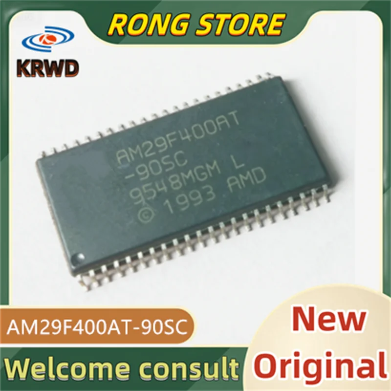 2PCS AM29F400AT-90SC New and Original AM29F400AT-90 AM29F400AT AM29F400