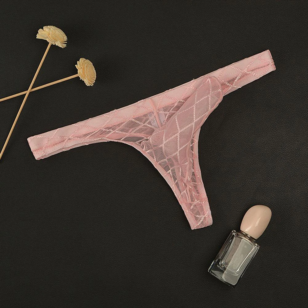 

For Nightwear Skin Men's T Back Breathable Underpants Low Waist Design M-2XL Sizes Regular Length For Nightwear