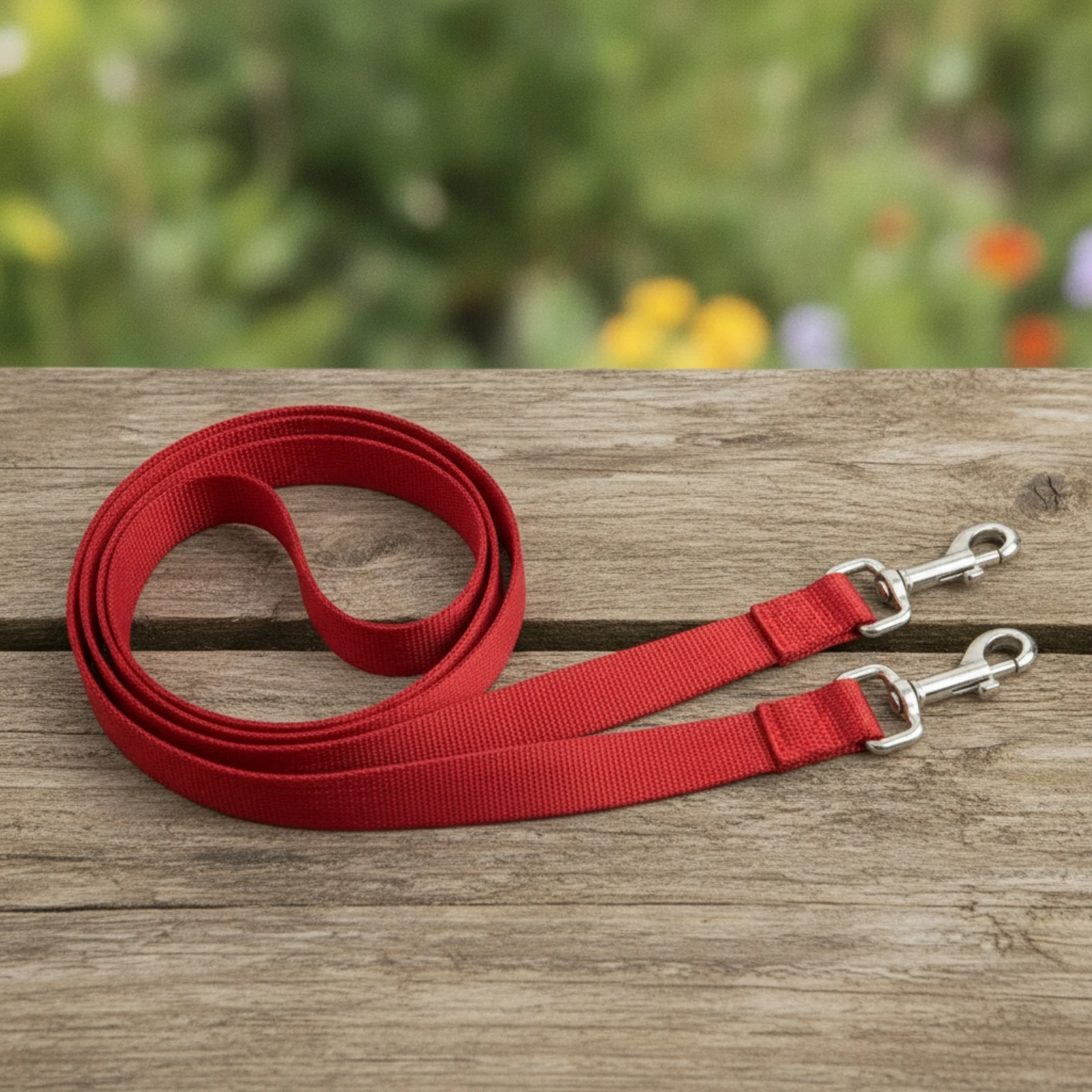 Woven Strap Lead with Snap Hooks Woven Horse Lead Rope with Snap Hook Horse Training Rope Flat Equine Equipment Flexible
