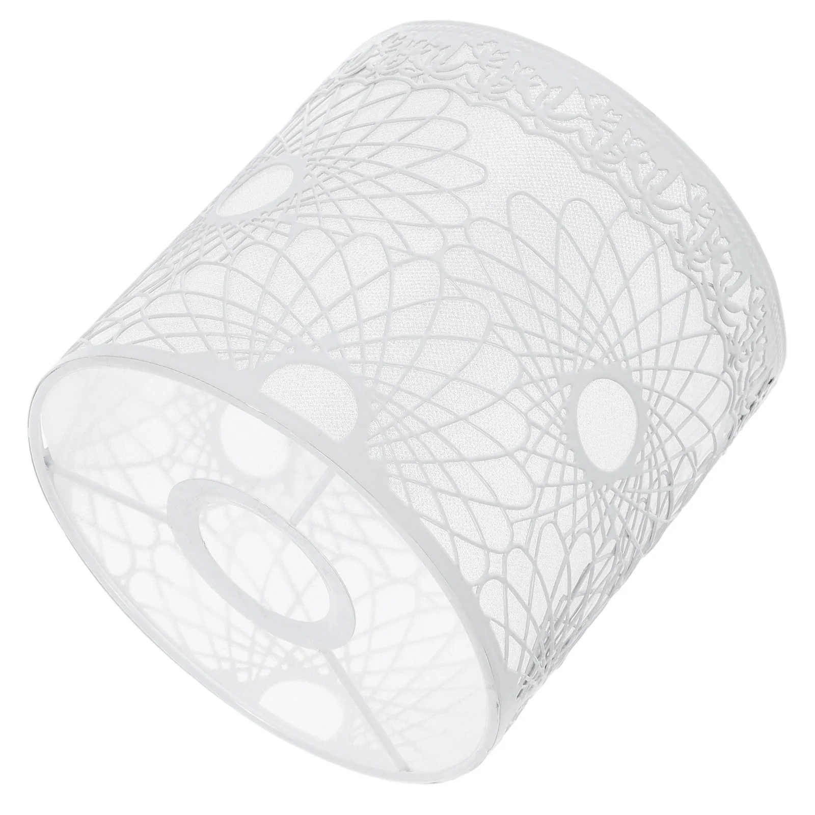 

Iron Lampshade Metal Pendant Light Cover For Ceiling Lamps Restaurant Hallway Decor Hollow Out Design Replacement Shade