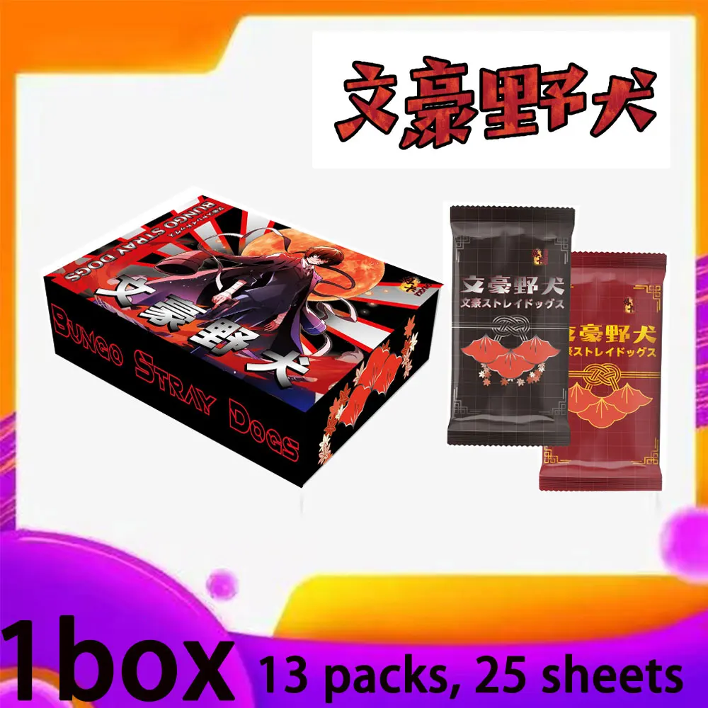 

2024 Newest Bungo Stray Dogs Collection Card Atsushi ACG TCG CCG Japanese Anime Booster Box Doujin Toy And Hobbies Gift