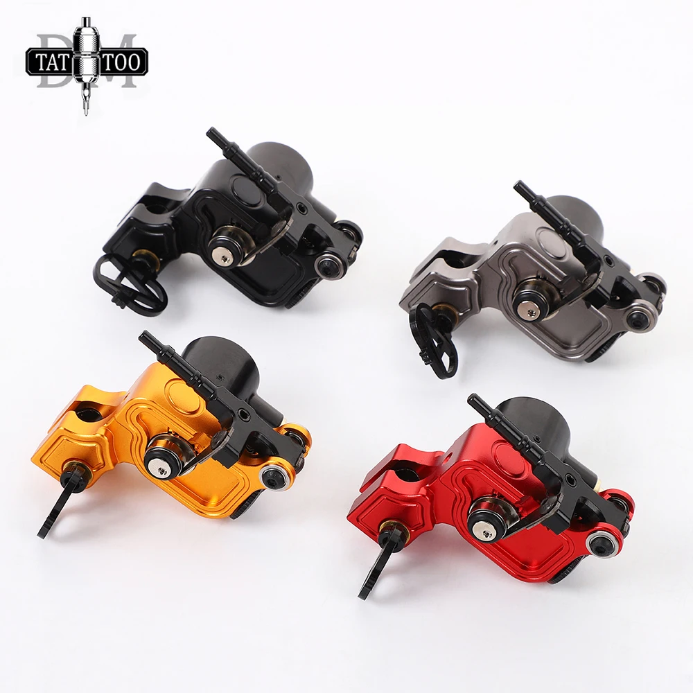 

Professional Rotary Tattoo Machine 12V/14000Rpm Adjustable Stroke 2.5-5mm Coreless Powerful Motor V6 Shrapnel Tattoo Machine Gun