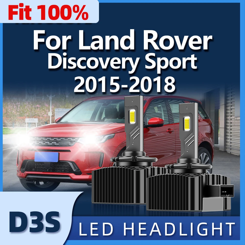 

D3S LED Headlights Bulbs Replacement Original HID 110W Auto Lamp Fit For Land Rover Discovery Sport 2015 2016 2017 2018