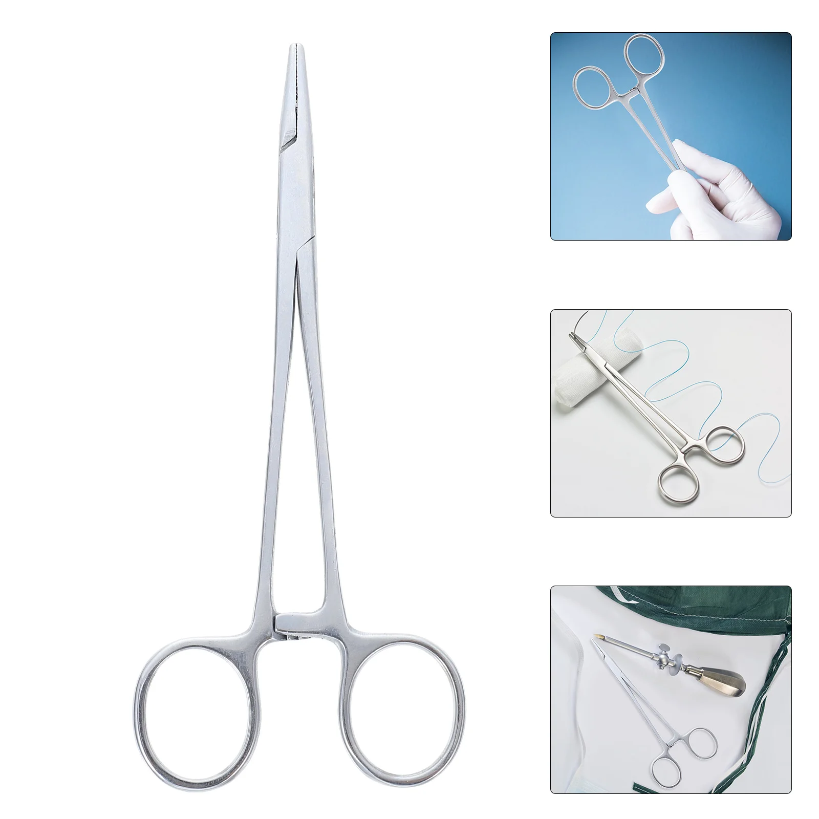 Needle Holder Medical Supply Veterinary Hemostatic Forcep Device Operating Scissor Tool