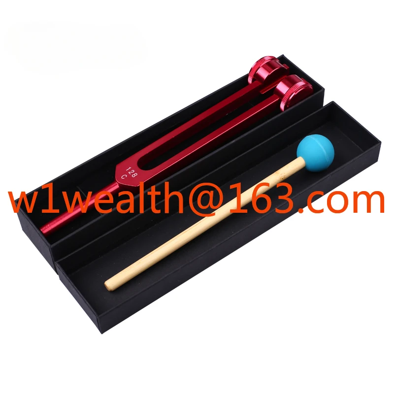 128C tuning fork aluminum alloy vibrating Buddha ear tool ear vibrator 128HZ gift box