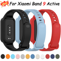 Sport Silicone Bracelet For Xiaomi Band 9 Active Smartwatch All-inclusive Band Soft Strap For Redmi Band 3 Wristband Correa Belt