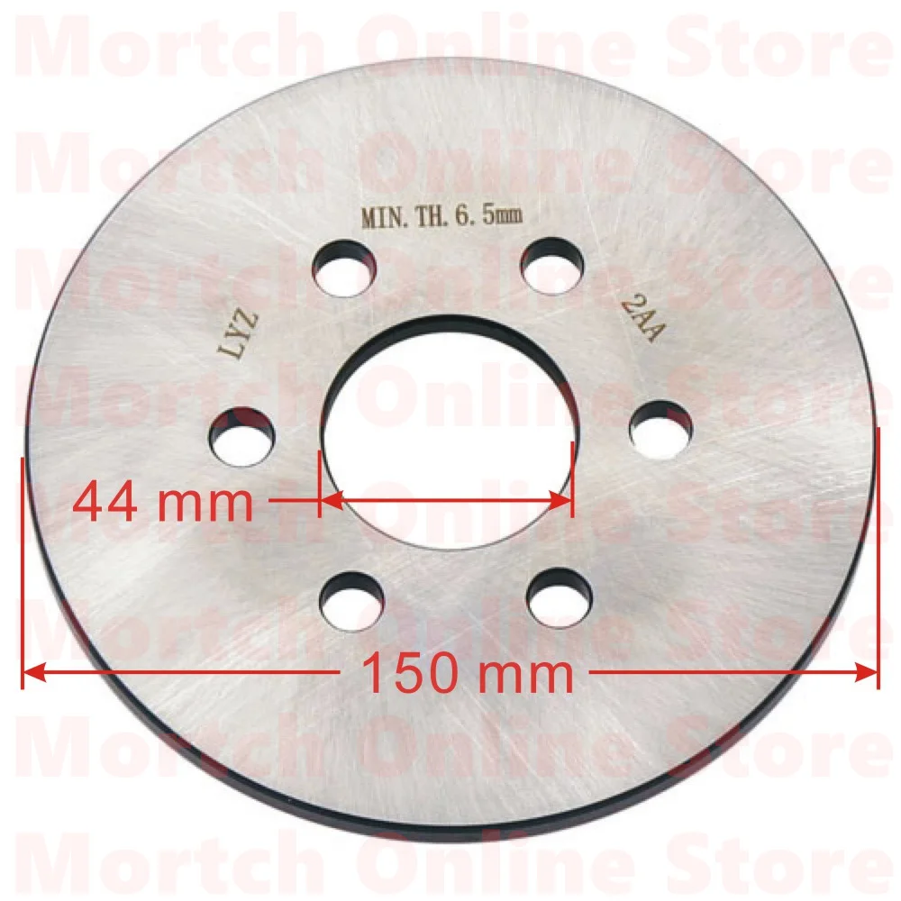 9010 080002 cakram rem belakang untuk CFMoto 500cc ATV CF500 600 625 800 X5 X6 GOES500 UTV CF500 UForce 500 U5 CF600 UForce U6 CF188