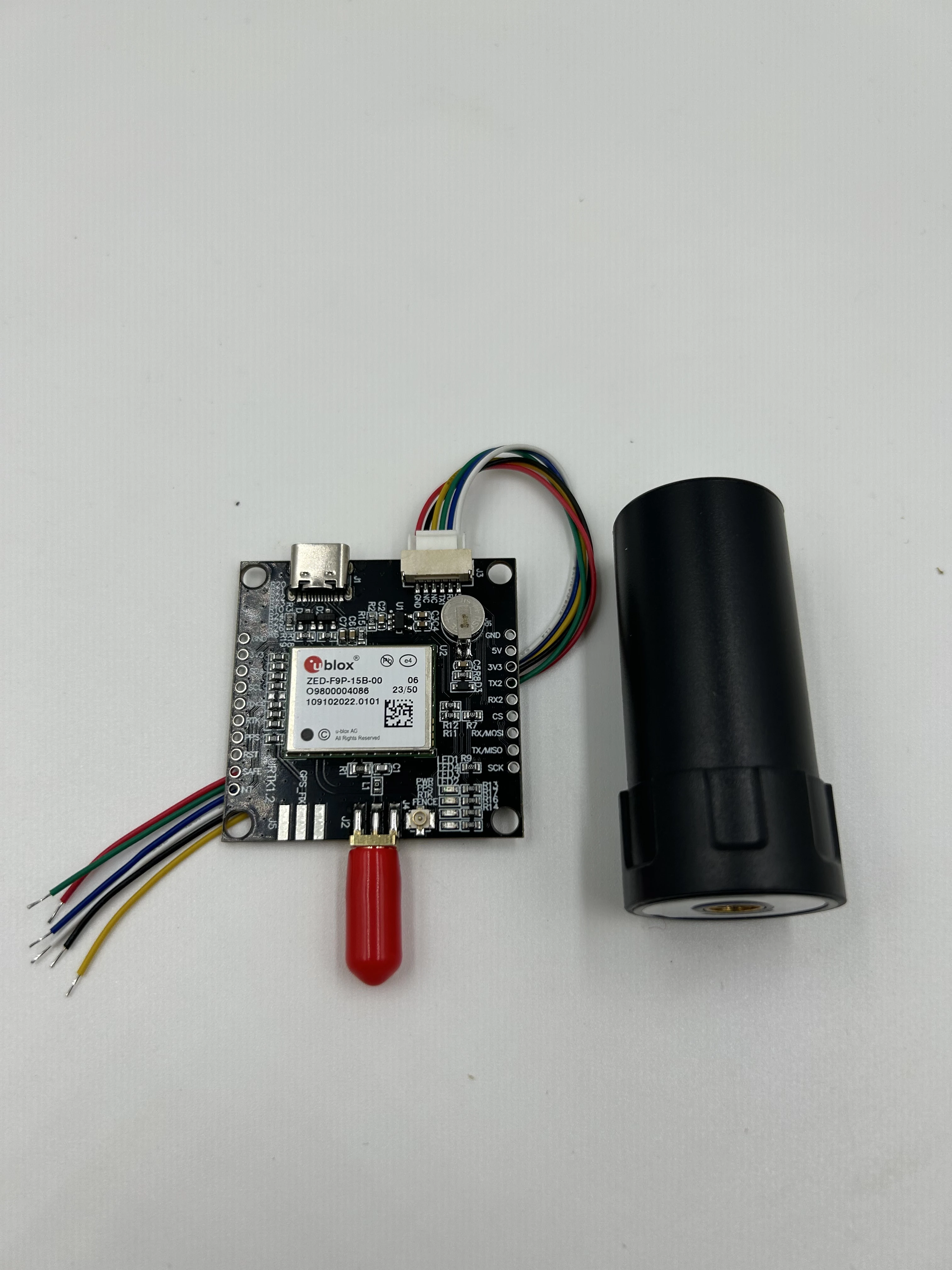1PCS/LOT Multi-frequency multi-system rod-like RTK high-precision four-arm spiral antenna ZEDF9P Board