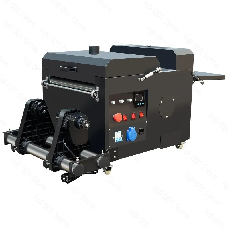 A3 White Ink Hot Printing Powder Shaker Dryer 330MM Automatic Shaking Drying Machine For Heat Transfer Printer