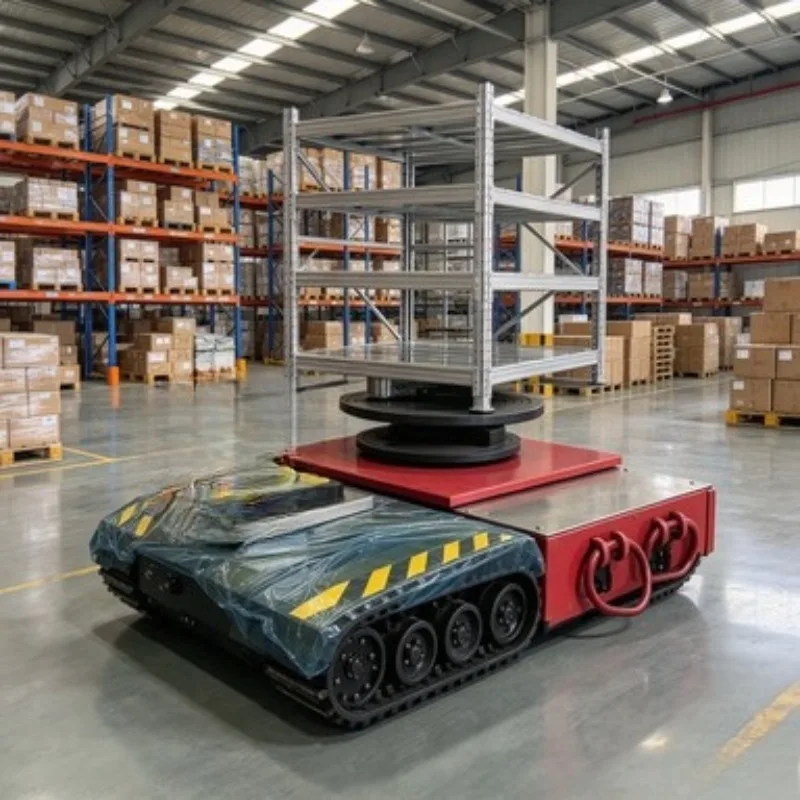 Electric Tank Mover for Industrial Equipment Transport Wireless Remote Control Load Moving Skates Work Use Site Project