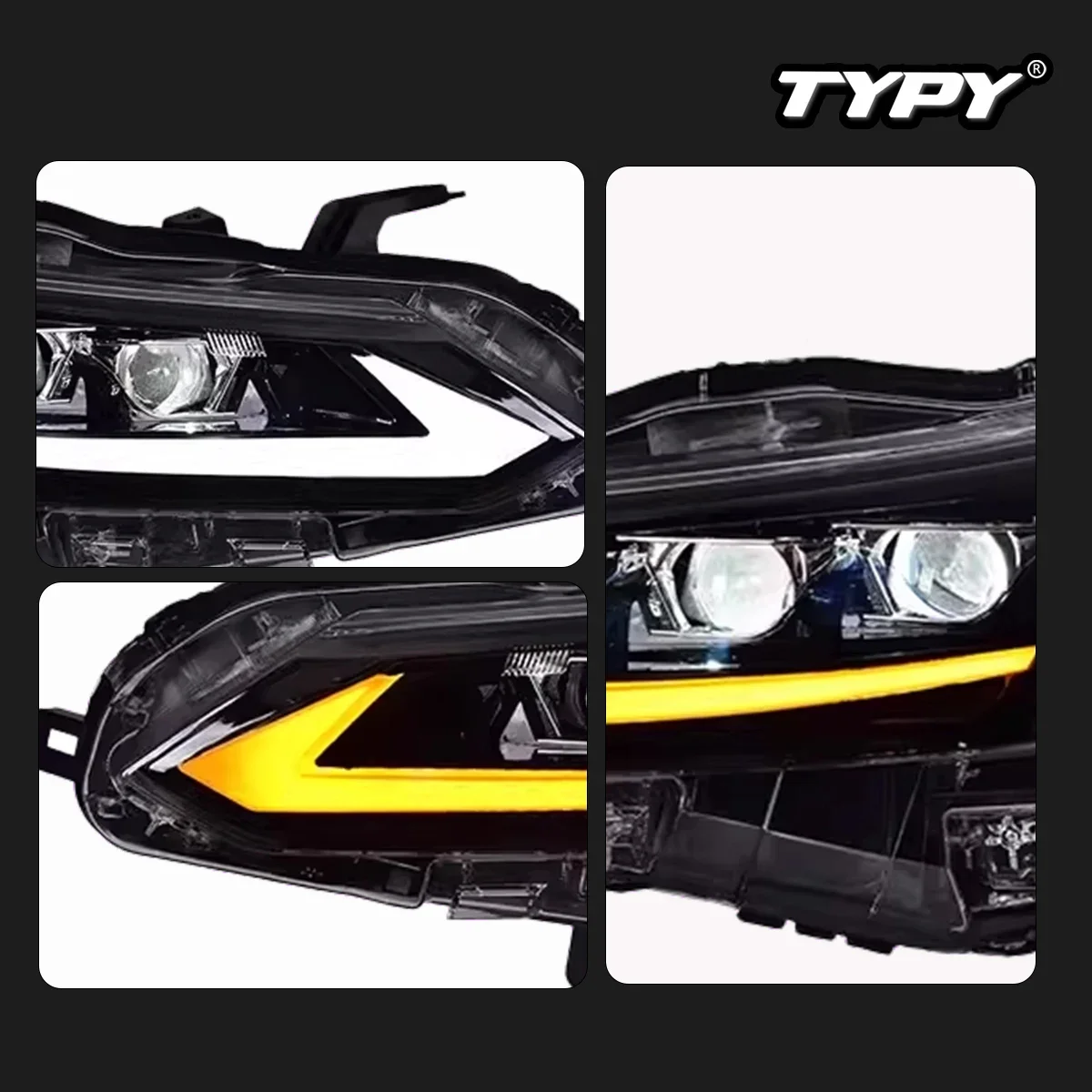 

TYPY New LED Head Lamp Upgrade Modified For Nissan Teana Headlight 2019-2023 Dynamic Signal Head Lamp Auto Accessories