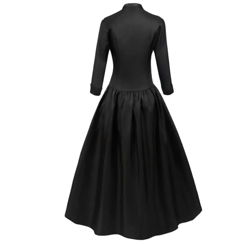 

Medieval Retro Punk Gothic Court Princess Dress Royal Lady Ball Dress Elegant Vampire Devil Christmas Victorian Costume Vestidos