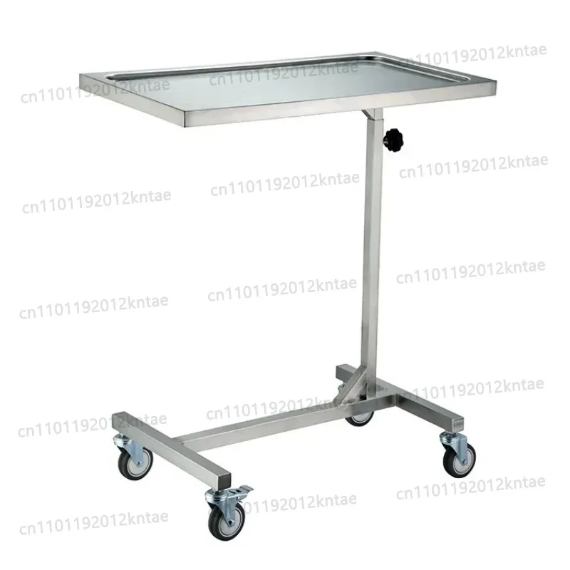 High-Quality Pet Clinic Carrier Stainless Steel Medical Trolley Vet Hospital Operation Trolley Stainless Steel Vet