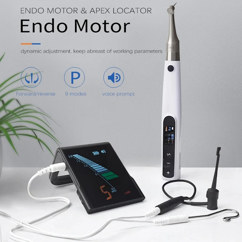 16: 1 Wireless Dental LED Endo Motor Apex Locator Endodontic Root Canal Fit Files Endodontics Instruments