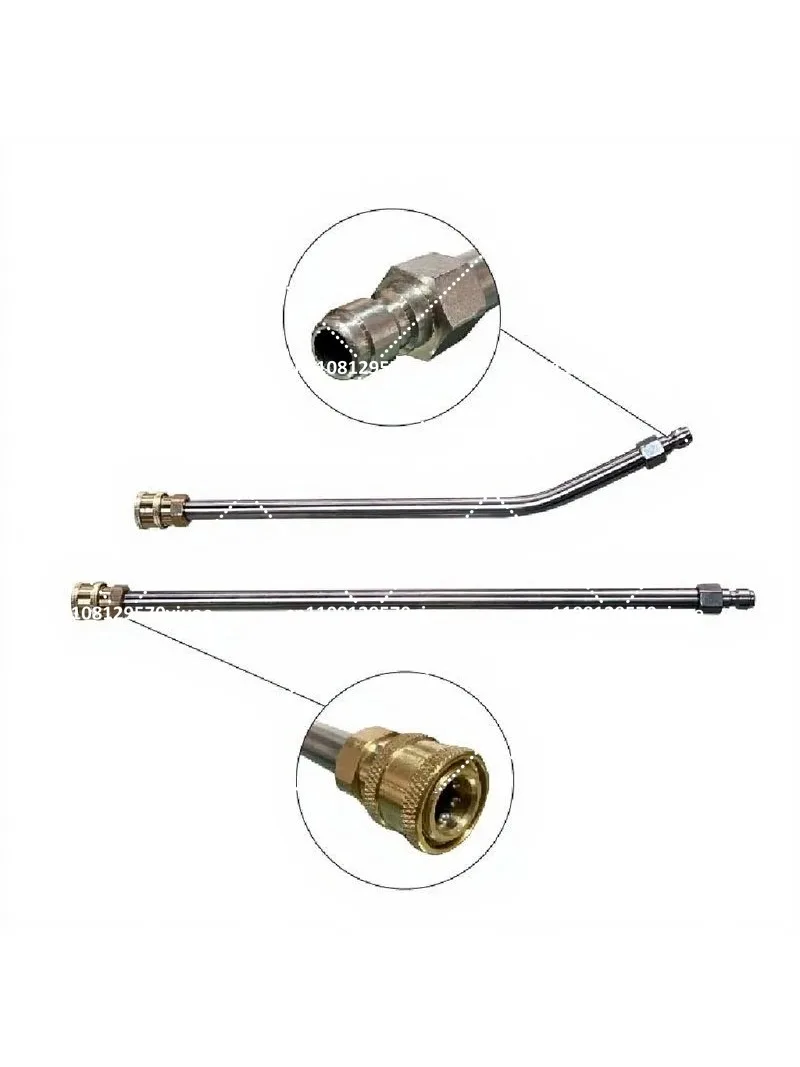 16 Inch Surface Cleaner 4000PSI, Multipurpose Pressure Washer Road Washing Brush, for Car Chassis Cleaning